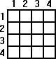 4x4 grid