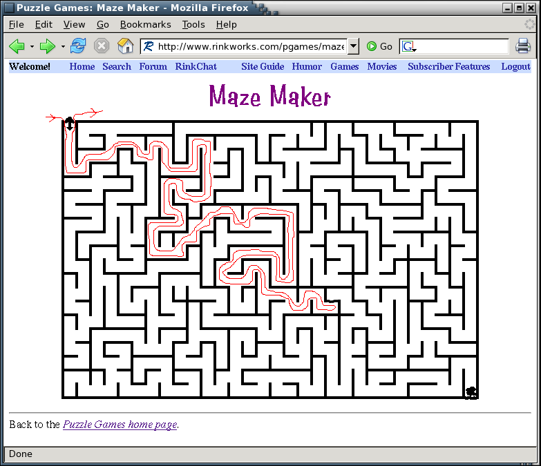 Maze Solution #6
