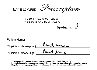 [Prescription]